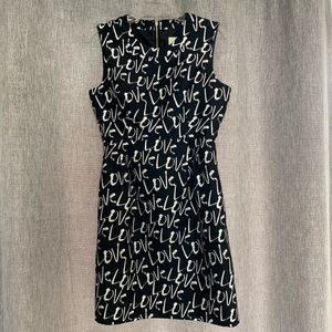 Kate Spade New York Black Love Mindy Dress